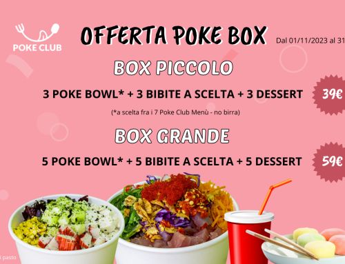 OFFERTA POKE BOX!